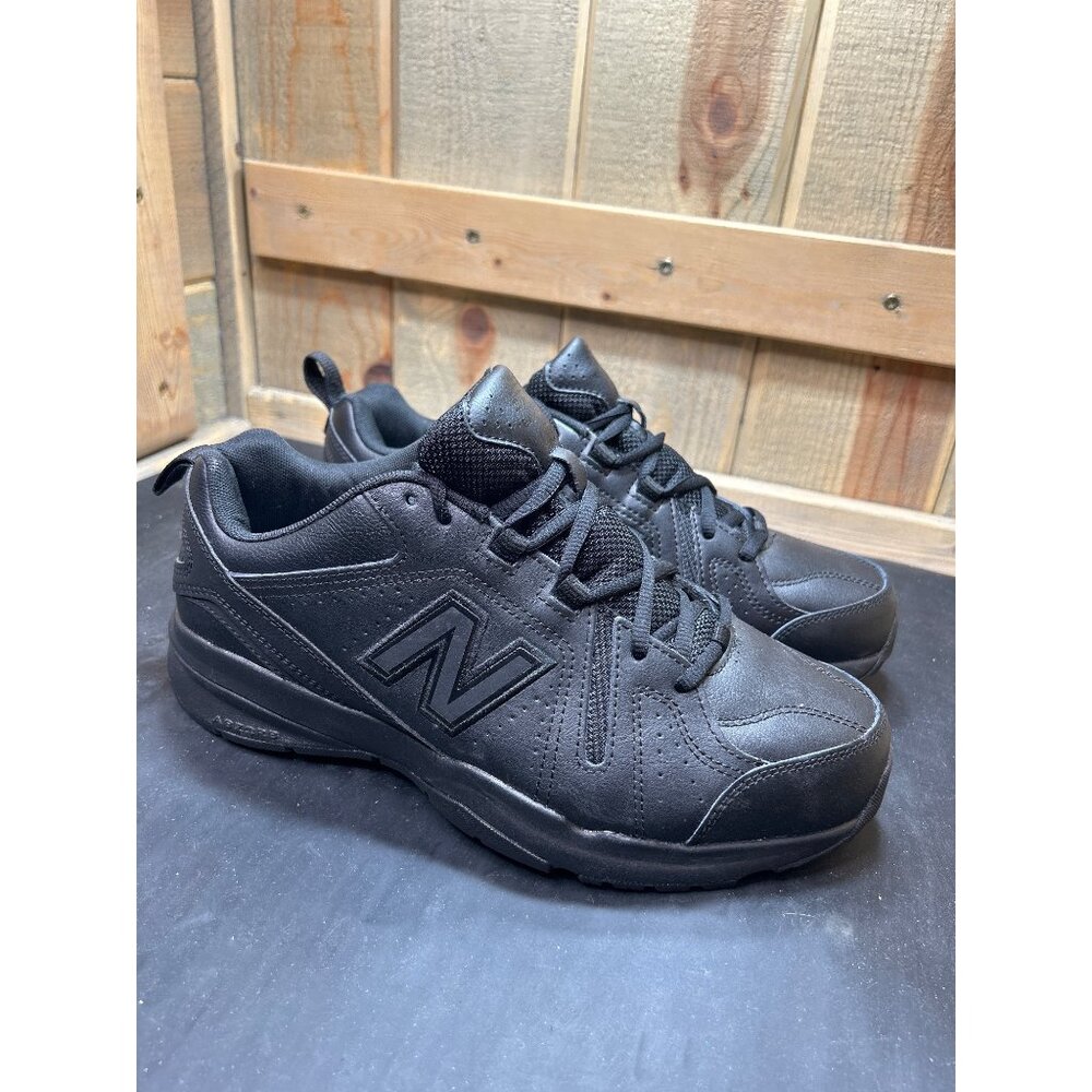 New Balance 608v5 MX608AB5 Mens Black Sneakers Size 8.5 4E Wide Comfort Insert